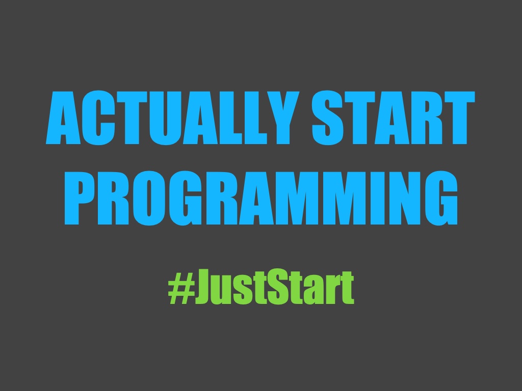 Stop Researching and Actually Start Programming – Tom Weiland