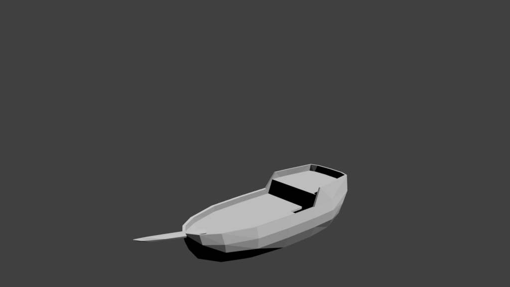 Ship model with basic hull