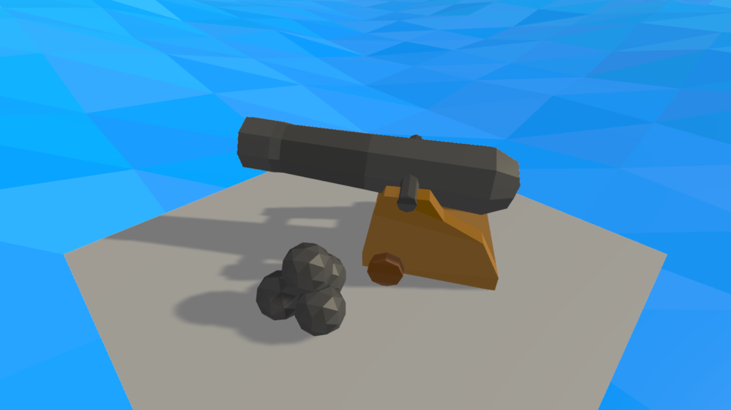 New cannon and cannonball models