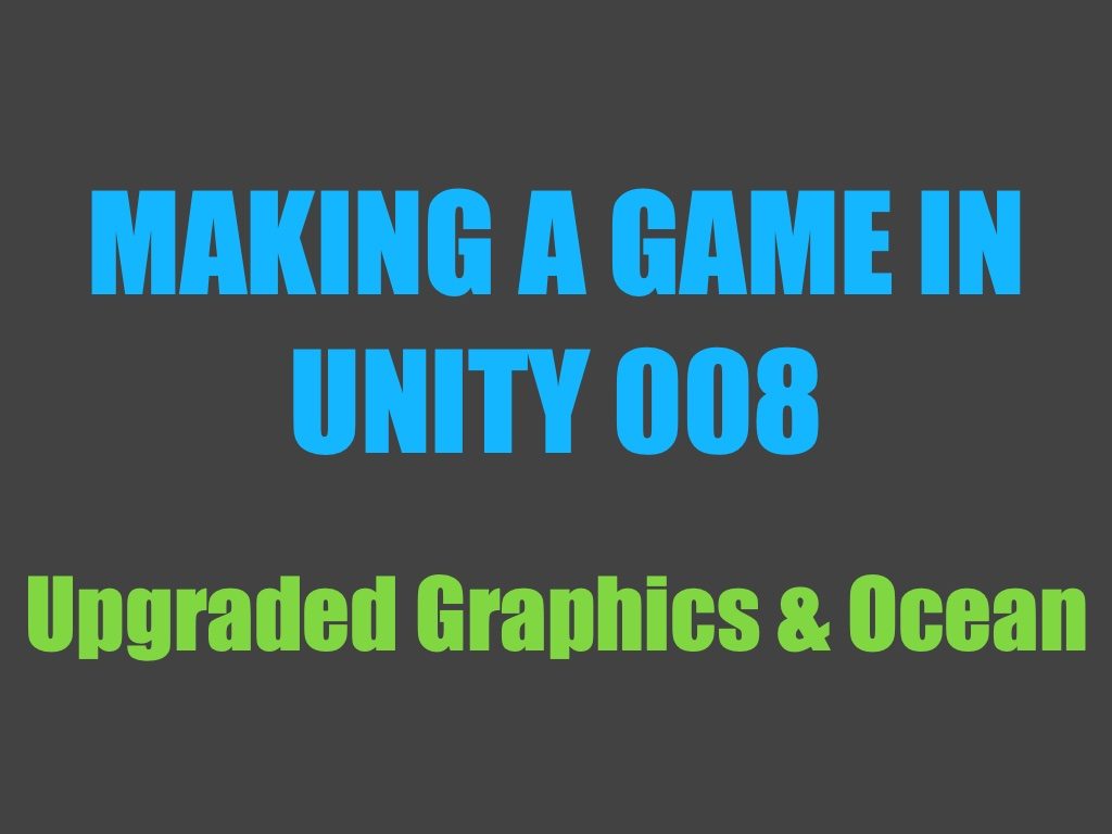 Making a game in Unity 008